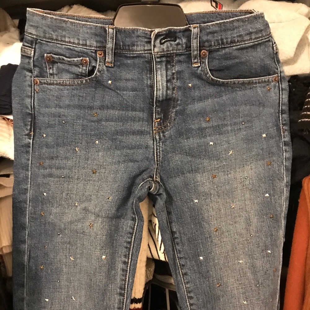 Gap star studded jeans